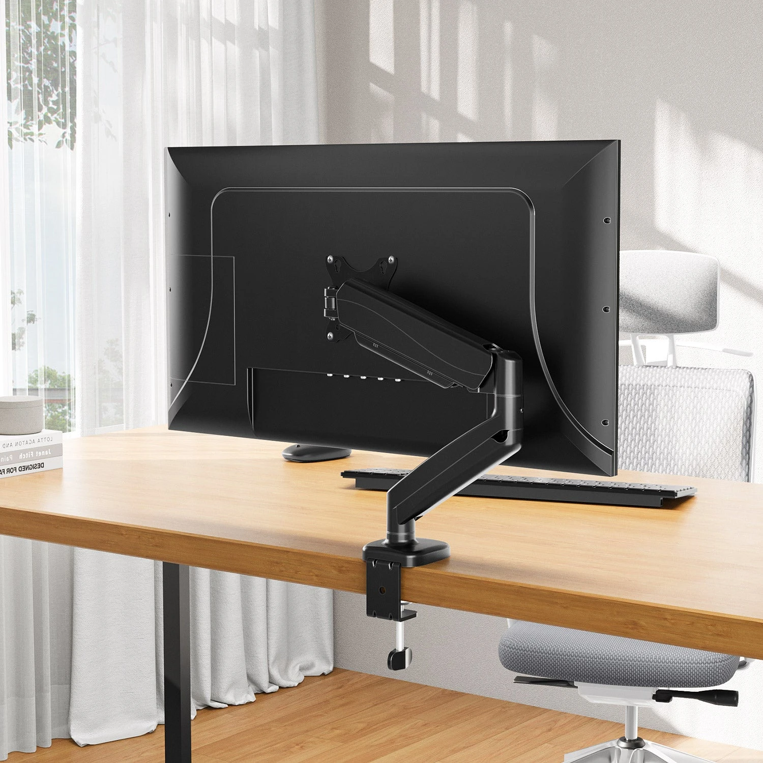 Single Monitor Desk Mount For 13''-32'' Monitors MU0004-AU 4 Single Monitor Desk Mount For 13''-32'' Monitors MU0004-AU - Image 2