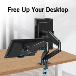 Dual Monitor Desk Mount For Max 32'' Monitors MUA0005 -Mountup Store MU00057 dcc0eb49 2c69 41f9 b433 fc9561565e2f