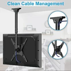 Full Motion Ceiling TV Mount For 24''-65'' TVs MUT0039 -Mountup Store MU00395 410a4034 b8af 46ce 8b03 eafa02531fd8