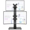 Vertical Dual Monitor Stand For Max 35'' Monitors MU1006 -Mountup Store MU1006