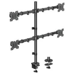 Quad Monitor Desk Mount For 13''-32'' Monitors MUA3007