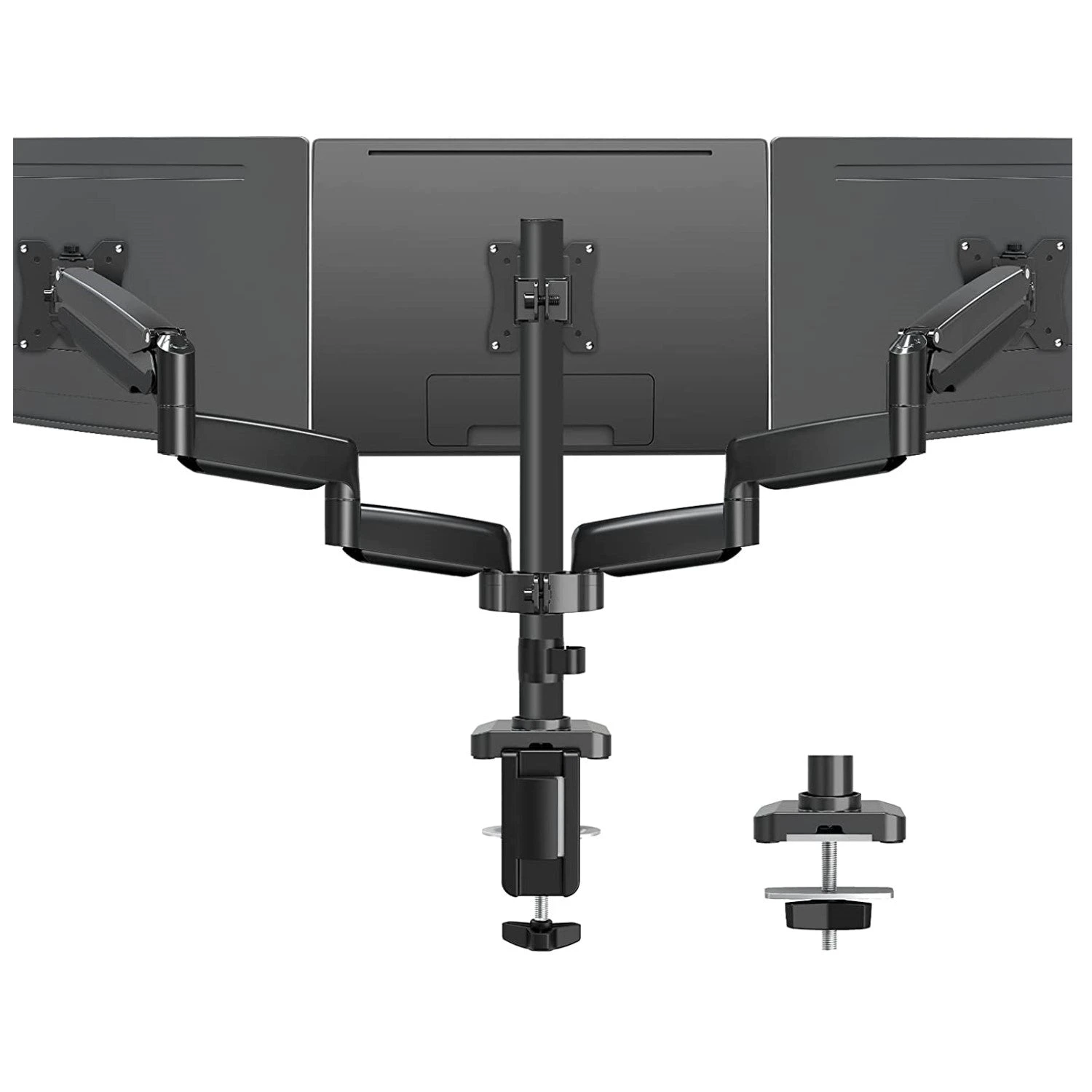 Triple Monitor Desk Mount For Max 32'' Monitors MU8003 MU8004 10 Triple Monitor Desk Mount For Max 32'' Monitors MU8003 MU8004 - Image 8