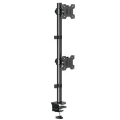 Vertical Dual Monitor Desk Mount For Max 32'' Monitors MUA3004