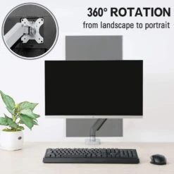 Single Monitor Desk Mount For 17''-32'' Monitors 11 Single Monitor Desk Mount For 17''-32'' Monitors -Mountup Store MountupMU0022 3