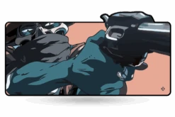 Deskmat Mousepad QwertyKey Western 4mm Stitched Edges(Deskmat Mousepad Qwertykey Western 4mm Margini Cusute)