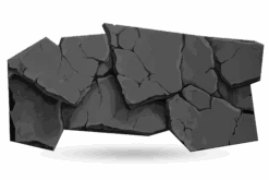 Deskmat Mousepad QwertyKey Stone 4mm Stitched Edges(Deskmat Mousepad Qwertykey Stone 4mm Margini Cusute)