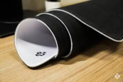 Deskmat Mousepad QwertyKey Rice 4mm Stitched Edges(Deskmat Mousepad Qwertykey Rice 4mm Margini Cusute) -Mountup Store Rice Deskmat qwertykey4