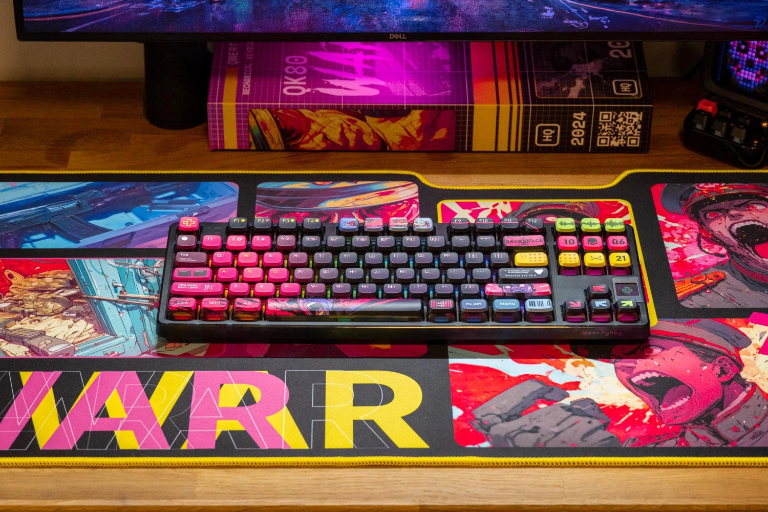 Deskmat Mousepad QwertyKey War 4mm Stitched Edges(Deskmat Mousepad Qwertykey War 4mm Margini Cusute) 8 Deskmat Mousepad QwertyKey War 4mm Stitched Edges(Deskmat Mousepad Qwertykey War 4mm Margini Cusute) - Image 6