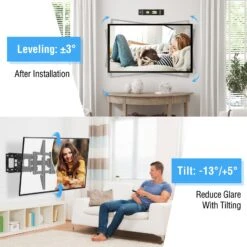 Full Motion TV Wall Mount For 37''-80" TVs MUT0054 -Mountup Store YD3003 8 p