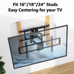 Full Motion TV Wall Mount For 32''-82" TVs MUT0058-24 -Mountup Store cde20b063a5536280518ba53a666a492 3aec2f10 c3c9 4838 b4c0 cd9ebd449447