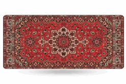 Deskmat Mousepad QwertyKey Balcanic 4mm Stitched Edges(Deskmat Mousepad Qwertykey Balcanic 4mm Margini Cusute)