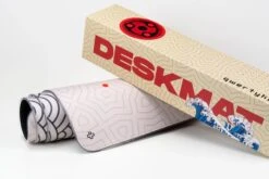 Deskmat Mousepad QwertyKey Sharingan Eye RGB Software 4mm Stitched Edges(Deskmat Mousepad Qwertykey Rgb Eye 4mm Margini Cusute) -Mountup Store deskmat Sharingan RGB 5