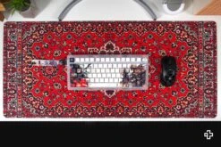 Deskmat Mousepad QwertyKey Balcanic 4mm Stitched Edges(Deskmat Mousepad Qwertykey Balcanic 4mm Margini Cusute) -Mountup Store deskmat balcanic 5