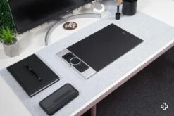 Office Desk Pad Mousepad QwertyKey Felt Gri(Office Desk Pad Mousepad Qwertykey Felt Gri) -Mountup Store deskmat grey 12 79bf5512 a78f 4027 af45 7dbb387d25bb