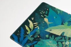 Deskmat Mousepad QwertyKey Leaf 4mm Stitched Edges(Deskmat Mousepad Qwertykey Leaf 4mm Margini Cusute) -Mountup Store deskmat leaf 3
