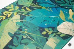 Deskmat Mousepad QwertyKey Leaf 4mm Stitched Edges(Deskmat Mousepad Qwertykey Leaf 4mm Margini Cusute) -Mountup Store deskmat leaf 4