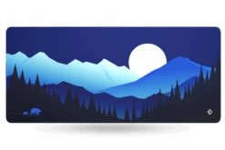 Deskmat Mousepad QwertyKey Carpathian 4mm Stitched Edges(Deskmat Mousepad Qwertykey Carpathian 4mm Margini Cusute)