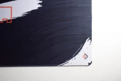 Deskmat Mousepad QwertyKey Black 4mm Stitched Edges(Deskmat Mousepad Qwertykey Negru 4mm Margini Cusute) -Mountup Store deskmat qwerty negru 3 1