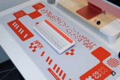 Deskmat Mousepad QwertyKey Apex 4mm Stitched Edges(Deskmat Mousepad Qwertykey Apex 4mm Margini Cusute) -Mountup Store deskmat qwertykey apex 15