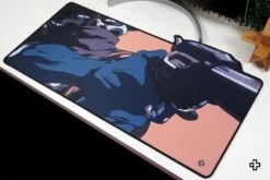 Deskmat Mousepad QwertyKey Western 4mm Stitched Edges(Deskmat Mousepad Qwertykey Western 4mm Margini Cusute) -Mountup Store deskmat qwertykey western 6