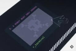 Deskmat Mousepad QwertyKey Terminal 4mm Stitched Edges(Deskmat Mousepad Qwertykey Terminal 4mm Margini Cusute) -Mountup Store deskmat Terminal 3