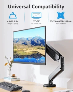 View Free Single Monitor Desk Mount For 13''-32'' Monitors VF0004 -Mountup Store k0yfs35p bdaca1ab 761e 49fb aa87 b6a4bc3936bd