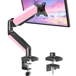 Single Monitor Desk Mount For 13''-32'' Monitors MU0004-AU 21 Single Monitor Desk Mount For 13''-32'' Monitors MU0004-AU -Mountup Store pink