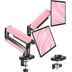 Dual Monitor Desk Mount For Max 32'' Monitors MUA0005 -Mountup Store pink 2bc797b3 58e0 42ce a65e db7276a1fb00