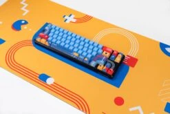 Deskmat Mousepad QwertyKey Metric 4mm Stitched Edges(Deskmat Mousepad Qwertykey Metric 4mm Margini Cusute) -Mountup Store qwertykey deskmat metric 2