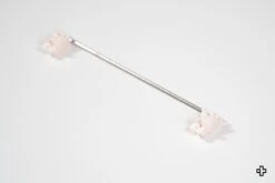 Pre-lubricated Stabilizer Spacebar(Stabilizator Spacebar Prelubrifiat) -Mountup Store stabilizatoare albe prelubrifiate