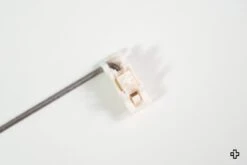 Pre-lubricated Stabilizer Spacebar(Stabilizator Spacebar Prelubrifiat) -Mountup Store stabilizatoare albe prelubrifiate 3