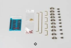 DUROCK V2 Smokey Stabilizer Set With Screws(Set Stabilizatoare Durock V2 Smokey Cu șuruburi) -Mountup Store stabilizatoareDUROCKV2Smokey 2