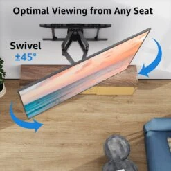 Full Motion TV Wall Mount For 32''-82" TVs MUT0058-24 -Mountup Store swivel fee3b032 9a73 4f5e aaca af58dccb908f